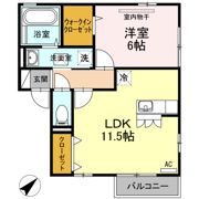 セジュールアルファ A棟の間取り画像