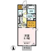 サンシャイン コーポの間取り画像