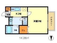 アムール一乗寺の間取り画像
