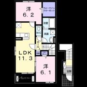 ブリジックⅡの間取り画像