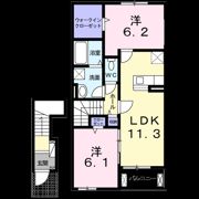 ブリジックⅡの間取り画像