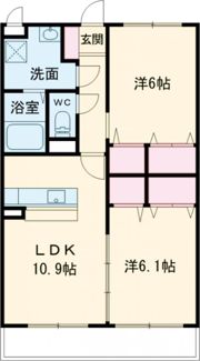 エムズフェルト 大在北の間取り画像