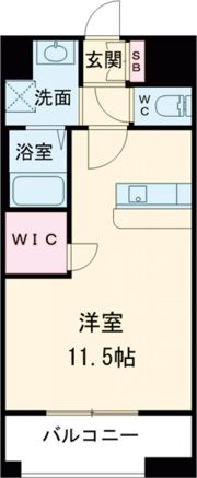 LEGEND水前寺の間取り画像