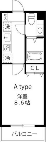 LOC'S SHINYURIGAOKAの間取り画像