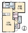 ペイトンプレイス A棟の間取り画像