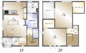 シュライン新須賀の間取り画像