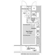 BPRレジデンス渋谷の間取り画像