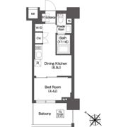 ORSUS AKABANE EASTの間取り画像