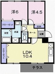 ヒューマンプレイスの間取り画像