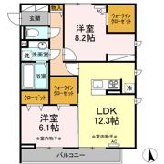デコラシオン 住居の間取り画像
