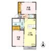 ラプルベール Aの間取り画像