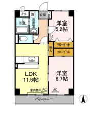 Pure Crestの間取り画像
