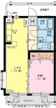 クローバーの間取り画像
