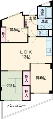 ハイエスト・桂の間取り画像
