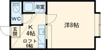 コア恵庭Aの間取り画像