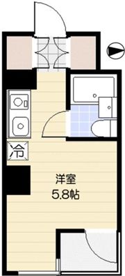 国分寺シティハイツの間取り画像