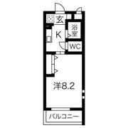 清水朝日マンションの間取り画像
