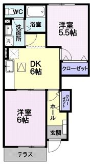 アスペンベ－ルEの間取り画像