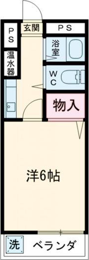 ホワイトハイツの間取り画像