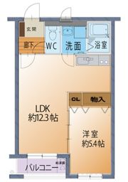 Anesis守山Ⅲの間取り画像