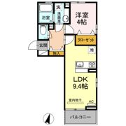 ボヌール Fの間取り画像
