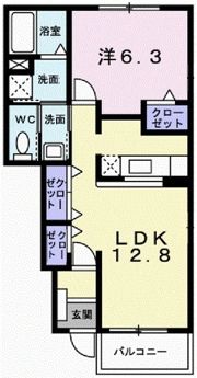 メゾンプラースⅡの間取り画像