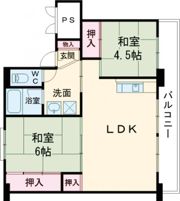 ビレッジハウス燕2号棟の間取り画像