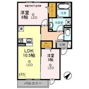 ヴィラ アリエッタの間取り画像
