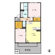 セジュールオリオン Cの間取り画像