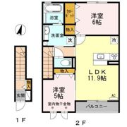 アネシスの間取り画像