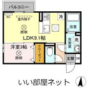 Elpis Ⅰ Ⅰ棟の間取り画像