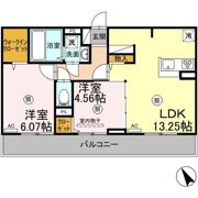 プランドール汐見の間取り画像