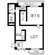 カーサENSHOの間取り画像