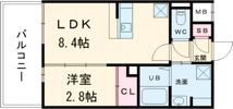 RESIDENCE花畑の間取り画像