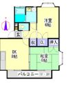 レインボー都北ハイツH棟の間取り画像