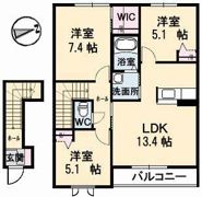 ロイヤルコートの間取り画像
