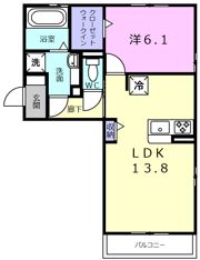 茶屋後･GKの間取り画像