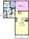 茶屋後･GKの間取り画像