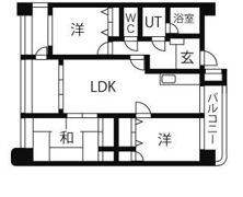 ドゥペールサンシャインの間取り画像