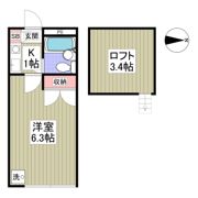 ガザニアの間取り画像