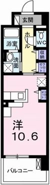 クレール姫路の間取り画像