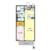 クレールの間取り画像