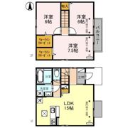 Roomy town Plow G棟の間取り画像
