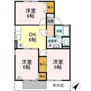 カーザ トスカーナ A棟の間取り画像