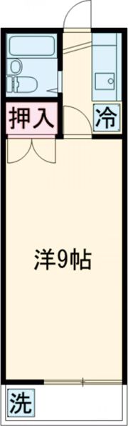 カレッジハウス1の間取り画像