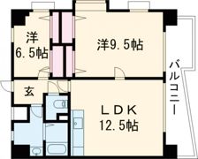 東雲マンションの間取り画像