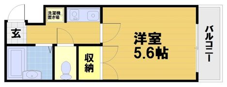 スカイロード御池の間取り画像