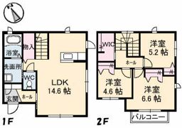ハーベスト Ⅱの間取り画像