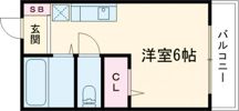 クイーンハイツ青山Bの間取り画像