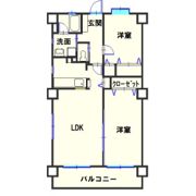 ラフィーネ掛川bⅡの間取り画像